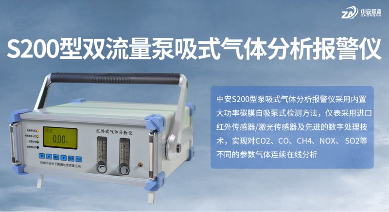 中安探測S200氣體分析儀：以扎實的技術積累，筑牢氣體檢測防線