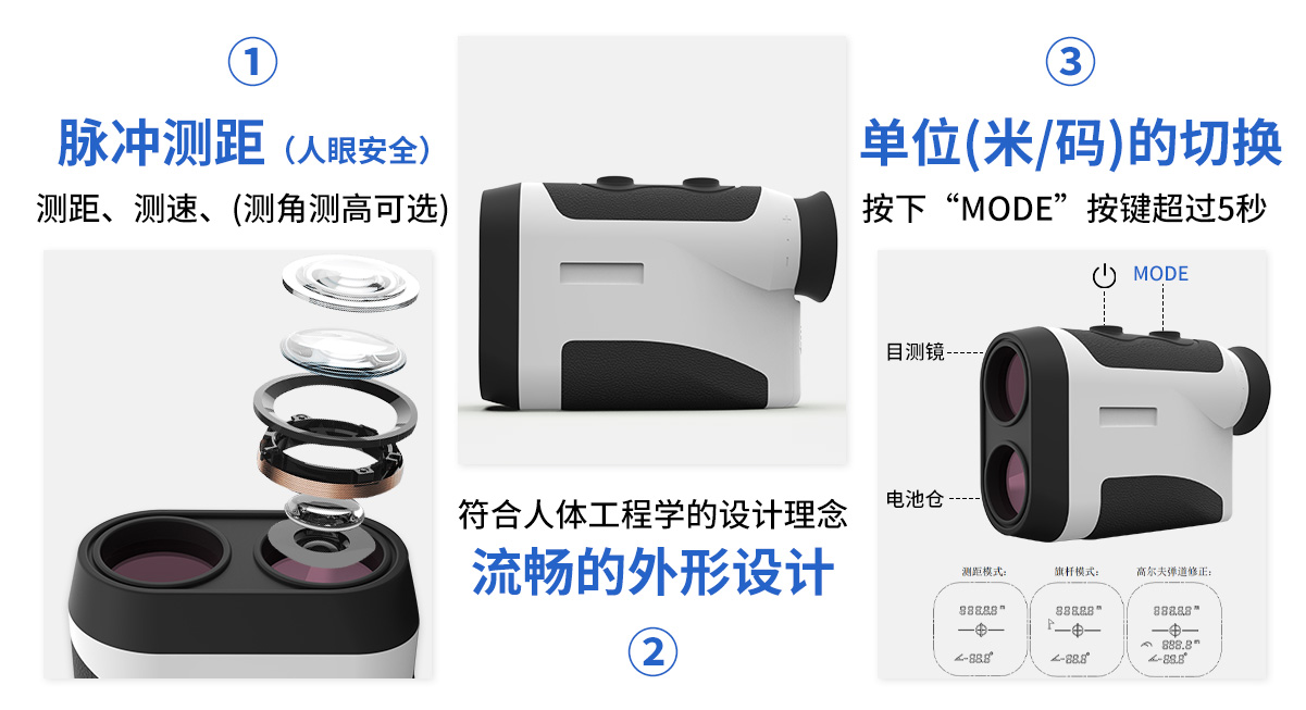 ONG200多功能測距儀望遠鏡_05